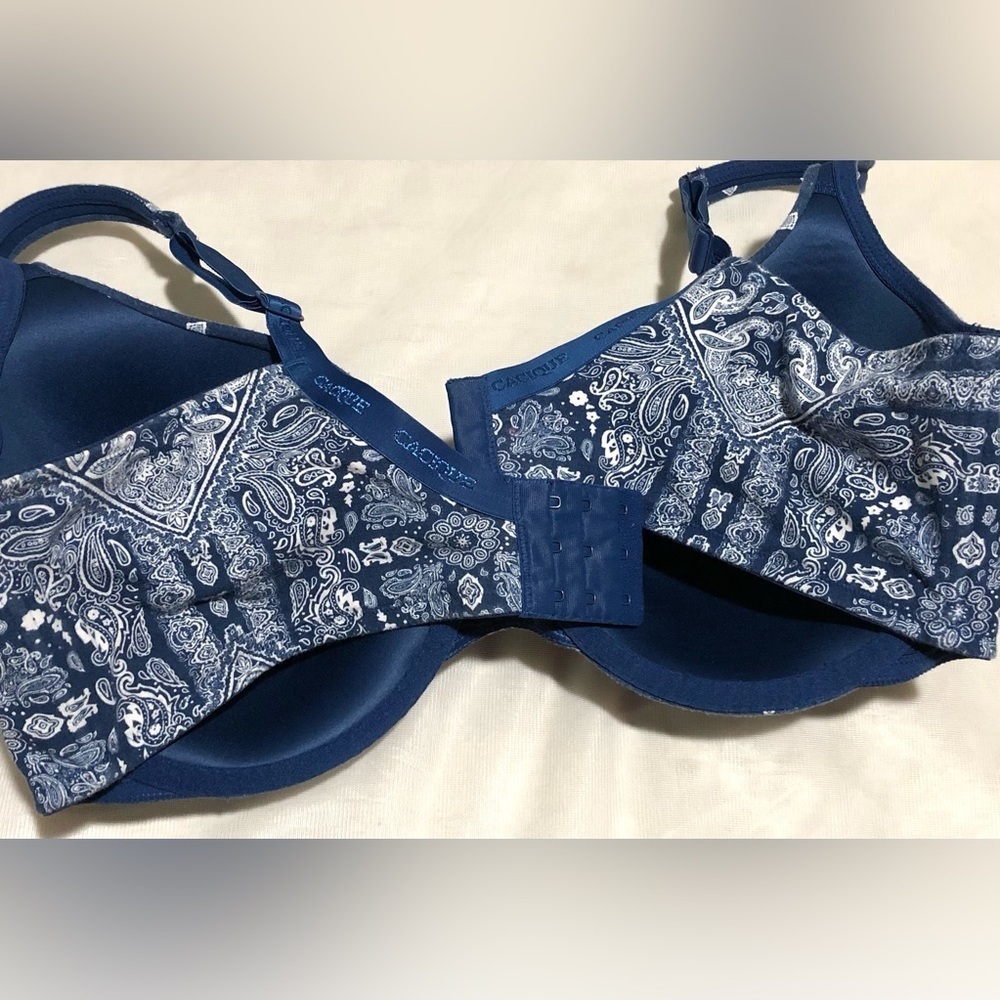 CACIQUE T-Shirt Blue Bra - Picture 4 of 10